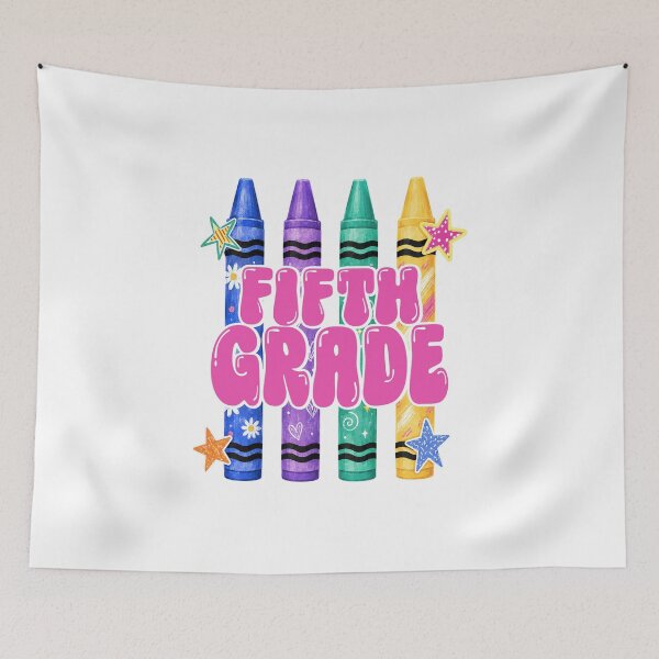 Item preview, Fifth Grade, Bruh We Back, Teacher Lover, Funny School designed and sold by vintagearttee.