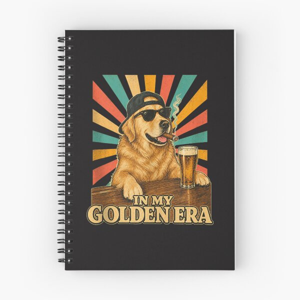 Item preview, Funny Golden Retriever In My Golden Era Vintage Dog Beer Lover Retro designed and sold by kiralynstration.