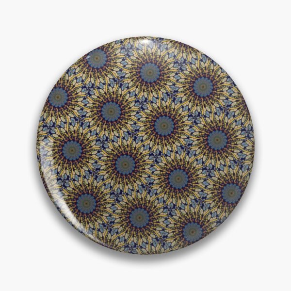 Item preview, Yellow Tipped Dahlia Pattern designed and sold by Shy Fractal Designs.