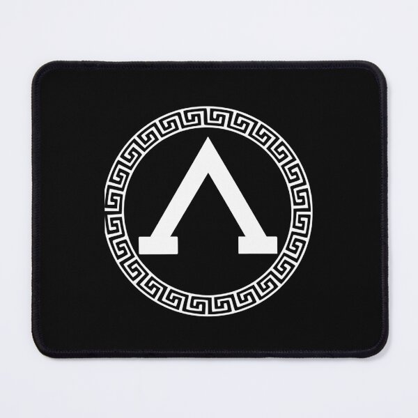 Item preview, Ancient Greek Spartan Lambda Shield Emblem designed and sold by AKD-Design.