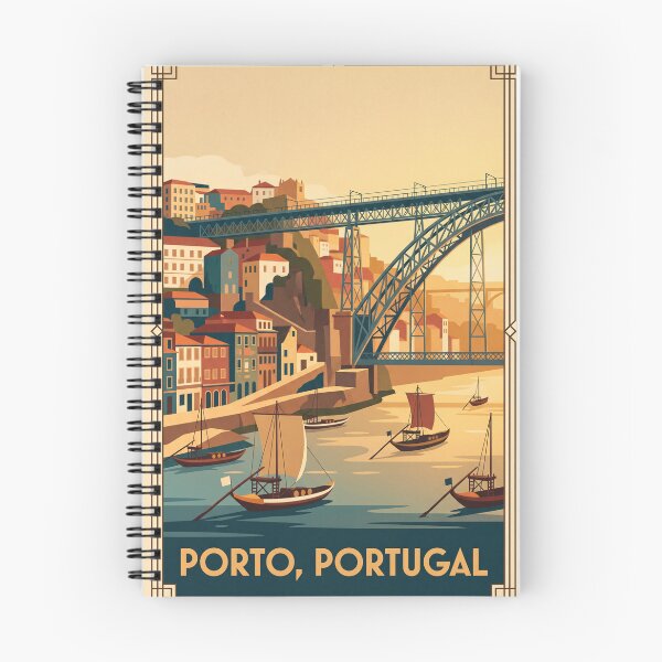 Item preview, Porto Portugal Vintage Travel Poster designed and sold by Bomax121.