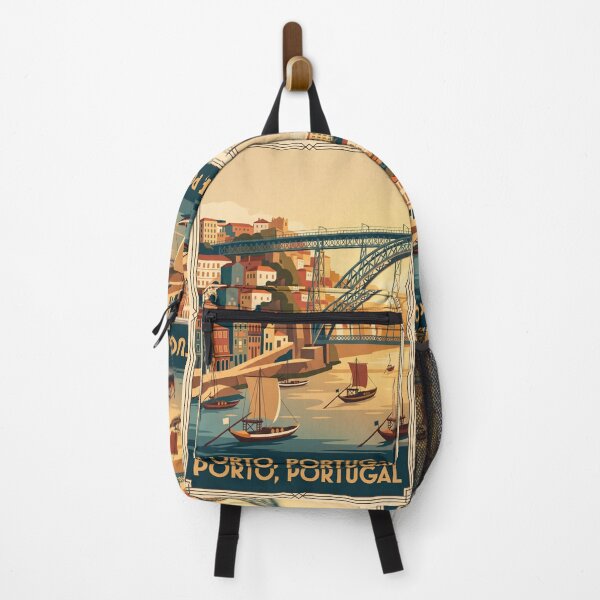Item preview, Porto Portugal Vintage Travel Poster designed and sold by Bomax121.