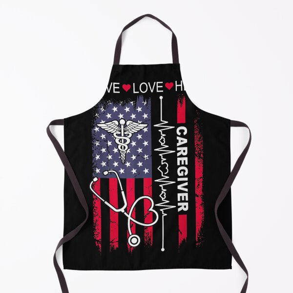 Item preview, Caregiver USA American Flag designed and sold by goombi-creative.