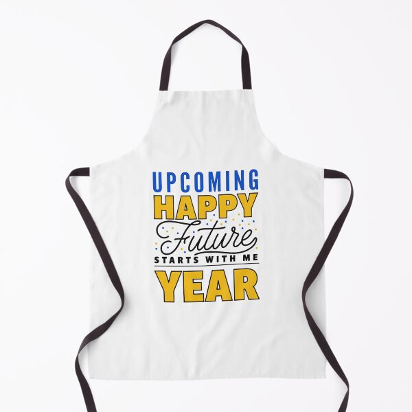 Item preview, Upcoming Happy Future Starts With Me Year Motivational Typography Design designed and sold by Craft99.