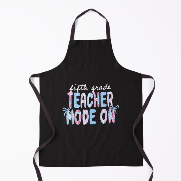 Item preview, Fifth Grade Teacher Mode On Back to School Coquette Bow Classroom designed and sold by kiralynstration.