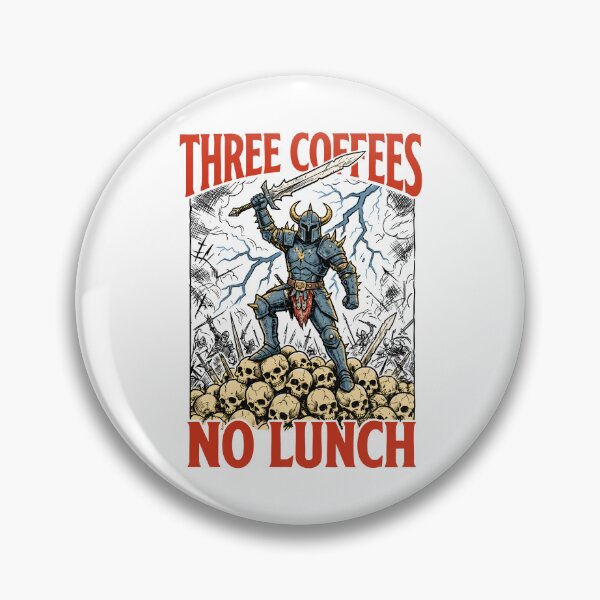 Item preview, Three Coffees No Lunch designed and sold by Cravens-Museum.
