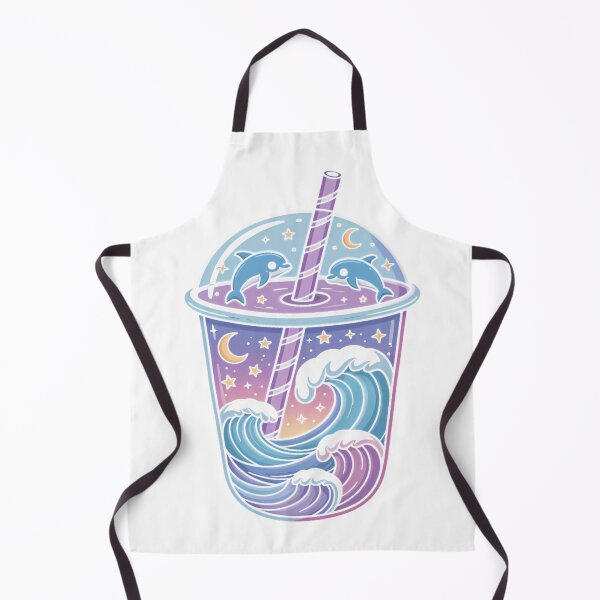 Item preview, Blueberry Shark Milkshake - Cute Kawaii Anime Fantasy T-Shirt_87531766 designed and sold by KTY-NUSS.
