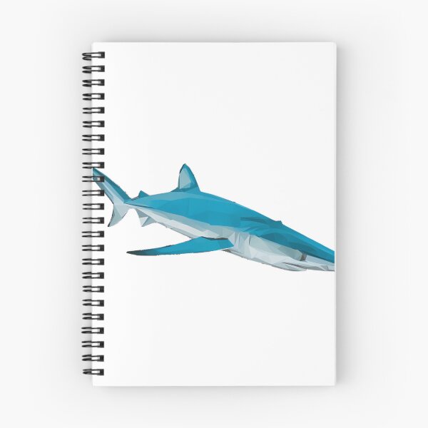 Item preview, Blue Shark T-Shirt_95140396 designed and sold by Badriiiii.