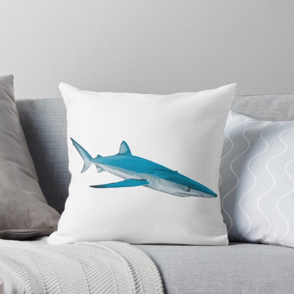 Item preview, Blue Shark T-Shirt_95140396 designed and sold by Badriiiii.