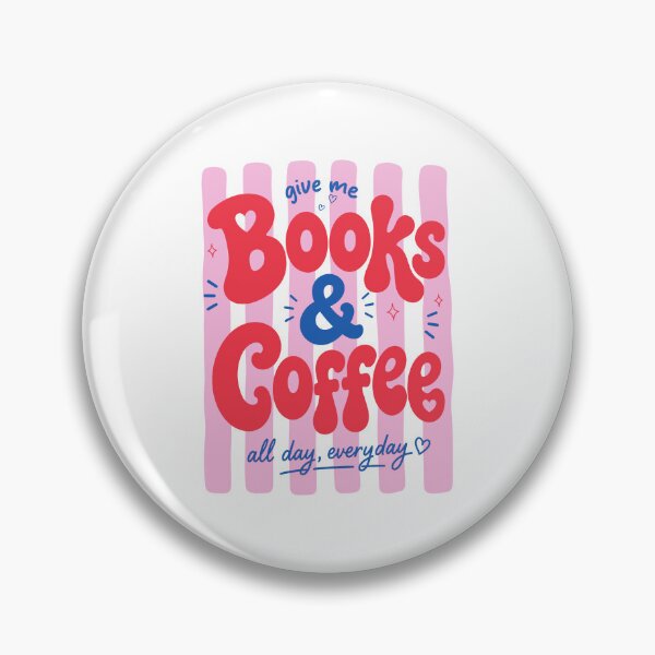 Item preview, Give Me Books And Coffee All Day Everyday, Bookish, Book Lover designed and sold by vintagearttee.