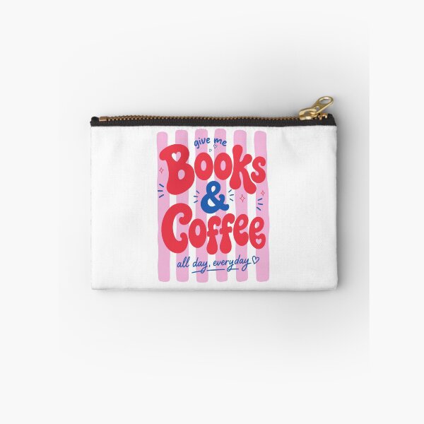 Item preview, Give Me Books And Coffee All Day Everyday, Bookish, Book Lover designed and sold by vintagearttee.