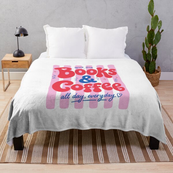 Item preview, Give Me Books And Coffee All Day Everyday, Bookish, Book Lover designed and sold by vintagearttee.