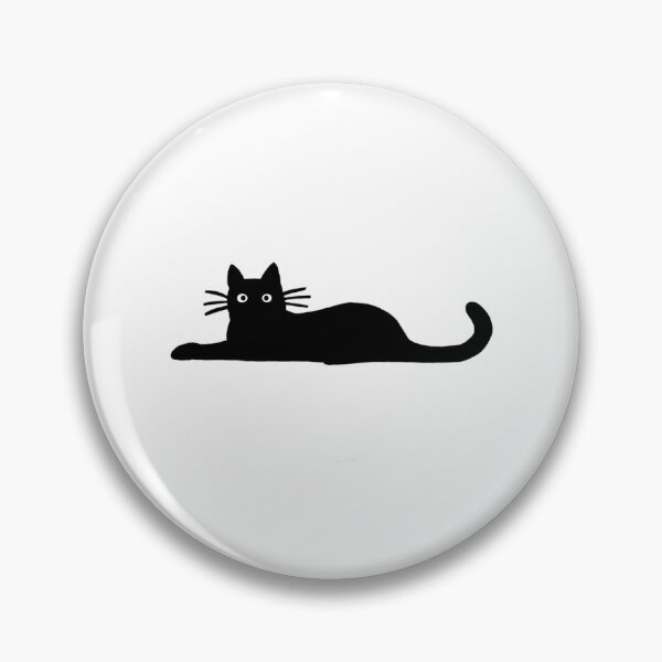 Item preview, black cat designed and sold by Ziad Amer.