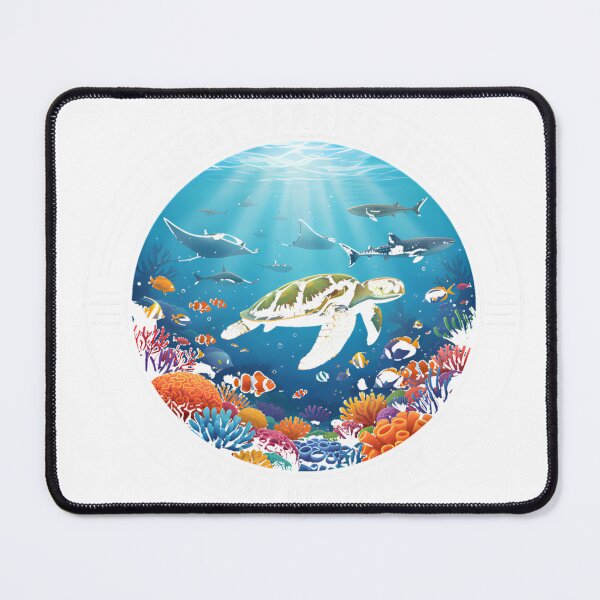 Item preview, Great Barrier Reef – Ocean Discovery Vintage Shark Adventure T-Shirt_84492117 designed and sold by ljat14.