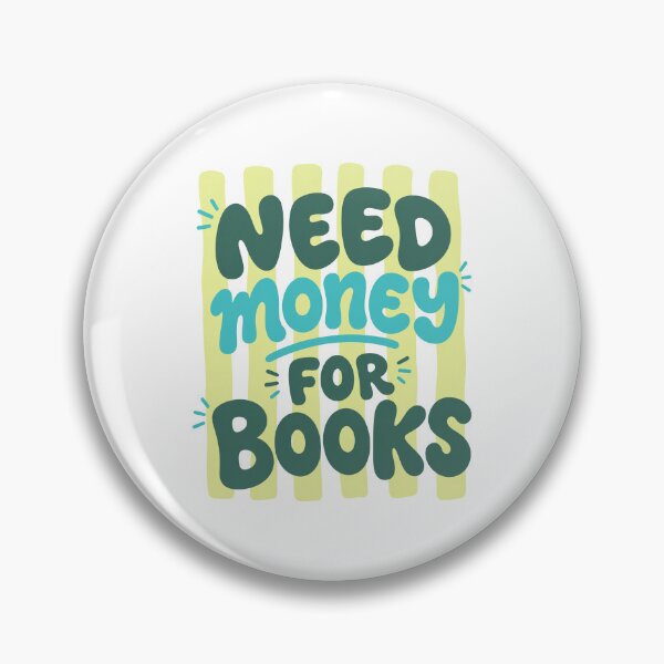 Item preview, Stripes Need Money For Books, Bookish, Book Lover designed and sold by vintagearttee.