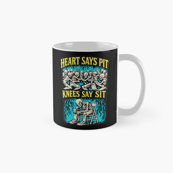 Item preview, Heart Says Pit Knees Say Sit designed and sold by Fa scri.
