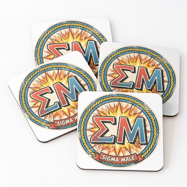 Item preview, Sigma Male Hero Comic Emblem designed and sold by Abeshinobi.