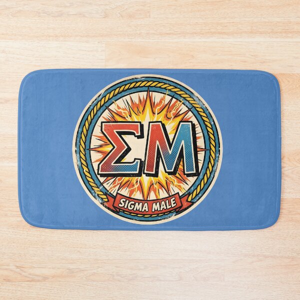 Item preview, Sigma Male Hero Comic Emblem designed and sold by Abeshinobi.