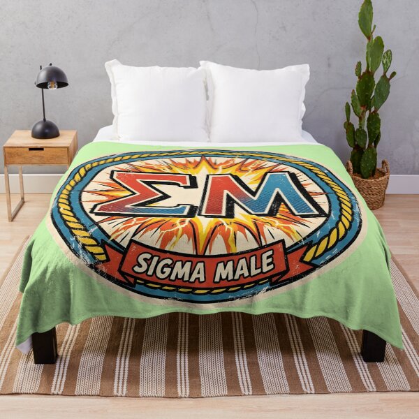 Item preview, Sigma Male Hero Comic Emblem designed and sold by Abeshinobi.