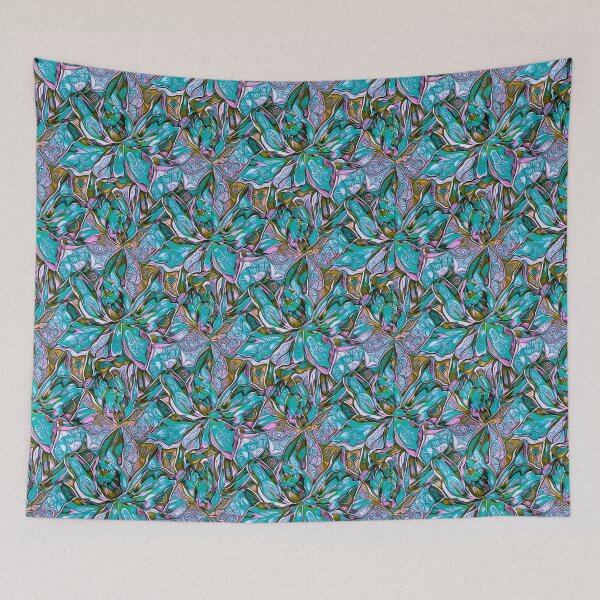 Item preview, Blue Floriana designed and sold by Bondillero.