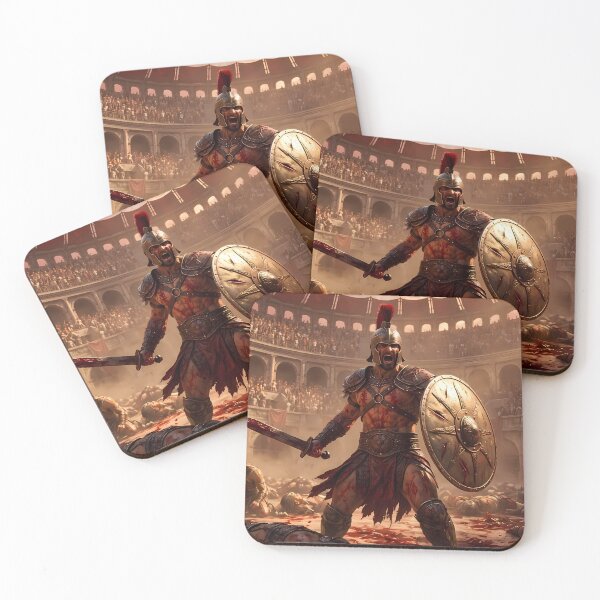 Item preview, Epic Gladiator Colosseum Arena Battle Art designed and sold by GalleryBrisArt.