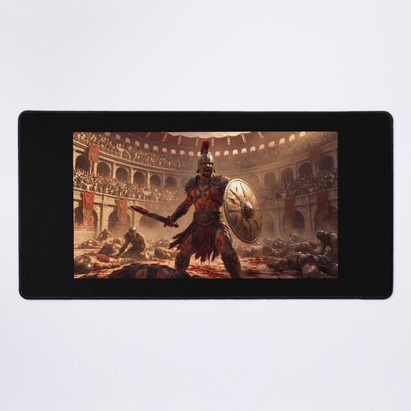 Item preview, Epic Gladiator Colosseum Arena Battle Art designed and sold by GalleryBrisArt.