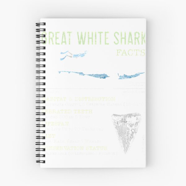 Item preview, Great White Shark Facts T-Shirt_22997631 designed and sold by Juvestore24.
