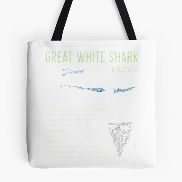 Item preview, Great White Shark Facts T-Shirt_22997631 designed and sold by Juvestore24.