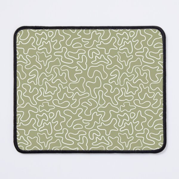 Item preview, Blobs 1 White on Lime designed and sold by IsabellaPellino.