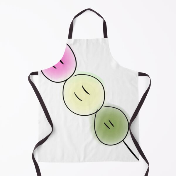 Item preview, Big Dango family sweet Japanese mochi on pale blue background designed and sold by mitchellsolis.