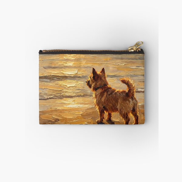 Item preview, Beach Day - Norwich Terrier  designed and sold by AjaTrier.