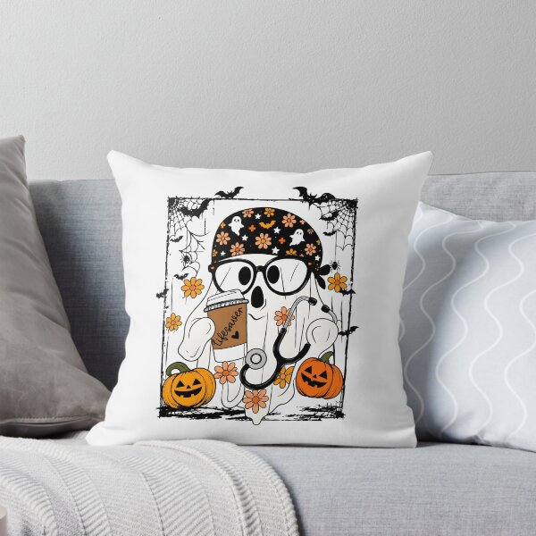 Item preview, Nurse Coffee Lover Spooky designed and sold by Cravens-Museum.