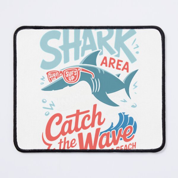 Item preview, Cool Shark Surf Club - Catch The Wave Long Beach Retro Summer T-Shirt_86883330 designed and sold by JankoZED.