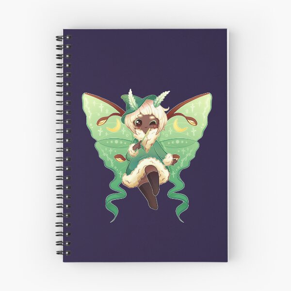 Item preview, Kawaii Luna Moth Witch designed and sold by heysoleilart.