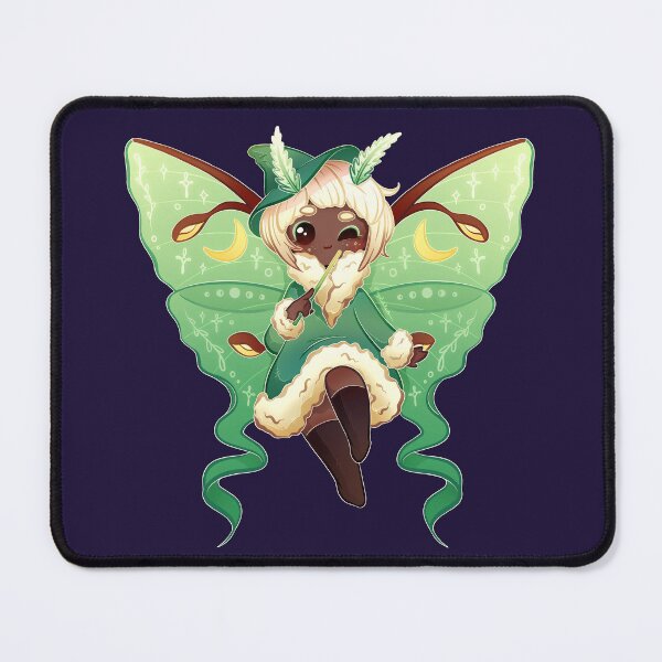 Item preview, Kawaii Luna Moth Witch designed and sold by heysoleilart.