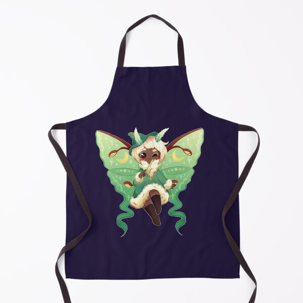 Item preview, Kawaii Luna Moth Witch designed and sold by heysoleilart.