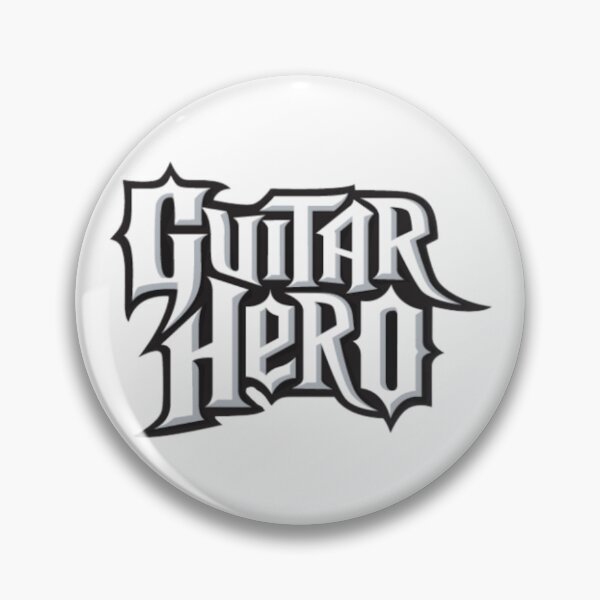 Item preview, GUITAR HERO RETRO LOGO designed and sold by WallopFam.