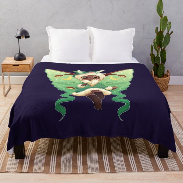 Item preview, Kawaii Luna Moth Witch designed and sold by heysoleilart.