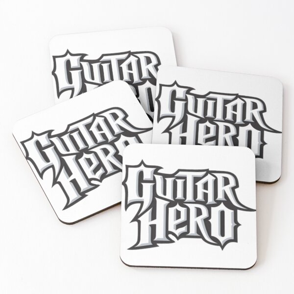 Aperçu de l'œuvre LOGO RÉTRO GUITAR HERO créée et vendue par WallopFam.
