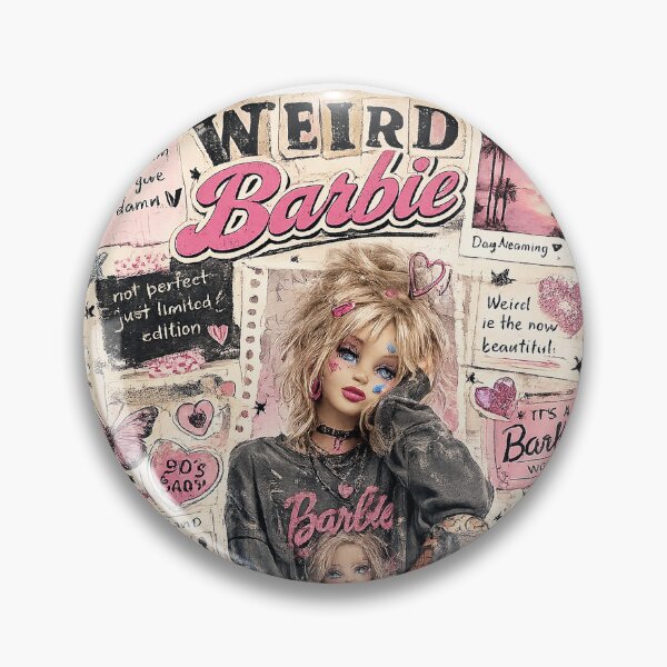 Item preview, Weird Barbie Vintage Scrapbook Collage designed and sold by Abidel.