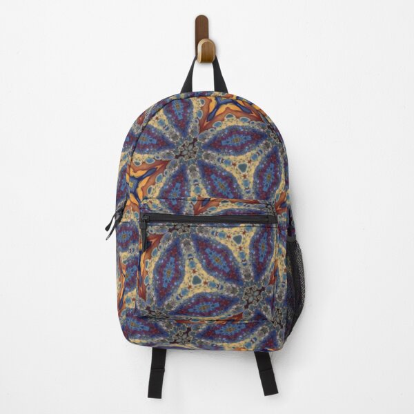 Item preview, Retro Cosmic Orange Pattern designed and sold by Shy Fractal Designs.