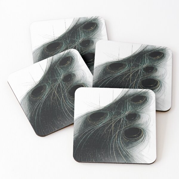 Item preview, Magnetic Drift | Luxury Magnetic Field Abstract unique art designed and sold by rigelcreation.