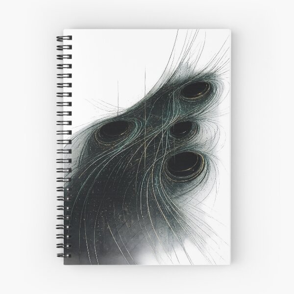 Item preview, Magnetic Drift | Luxury Magnetic Field Abstract unique art designed and sold by rigelcreation.