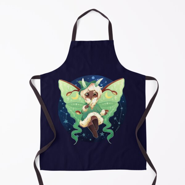 Item preview, Kawaii Luna Moth Witch (Background Ver.) designed and sold by heysoleilart.