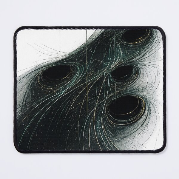 Item preview, Magnetic Drift | Luxury Magnetic Field Abstract unique art designed and sold by rigelcreation.