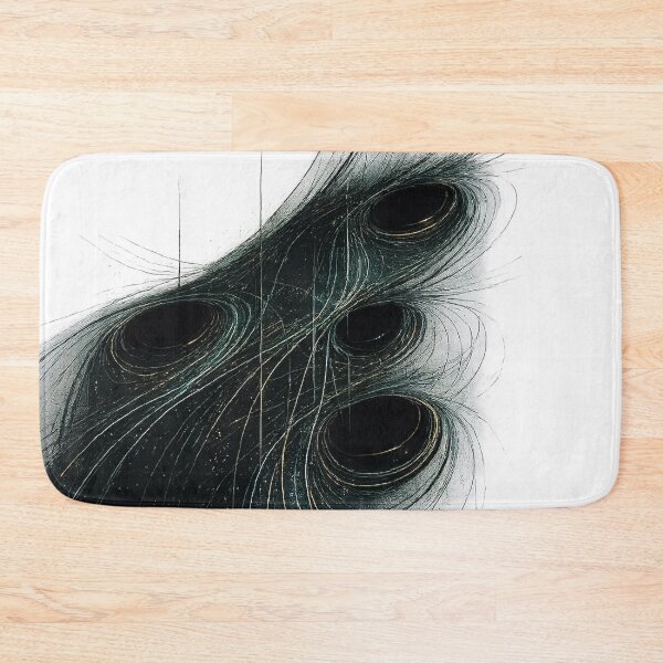 Item preview, Magnetic Drift | Luxury Magnetic Field Abstract unique art designed and sold by rigelcreation.