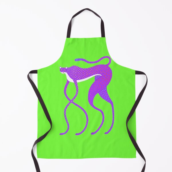 Item preview, Looooong Purple Cheetah designed and sold by TamaAnimalArt.