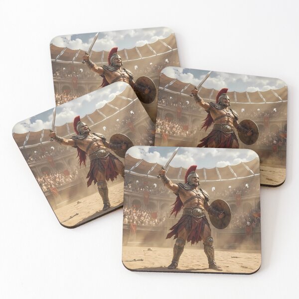 Item preview, Epic Gladiator Colosseum Arena Battle Art designed and sold by GalleryBrisArt.