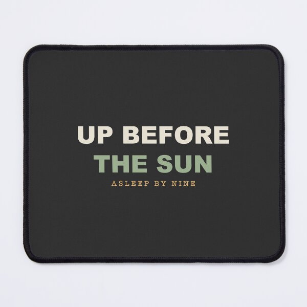 Item preview, Up Before The Sun - Funny Farmer designed and sold by Spraxl.
