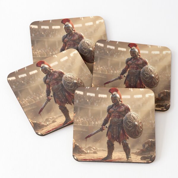 Item preview, Epic Gladiator Colosseum Arena Battle Art designed and sold by GalleryBrisArt.